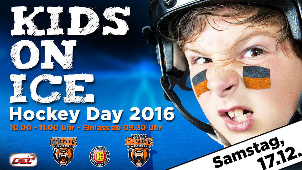Die Eis Arena wird beim Kids Hockey Day am 17. Dezember 2017 wieder fest in Kinderhand sein.