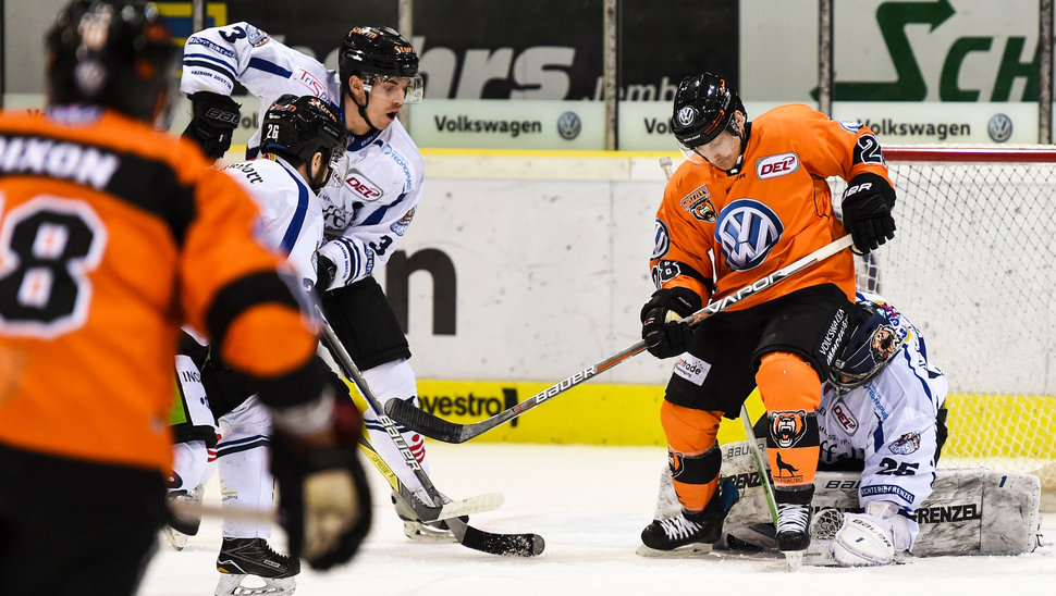 Die Grizzlys mussten sich dem Tabellenschlusslicht aus Straubing geschlagen geben. Bild: CP24.
