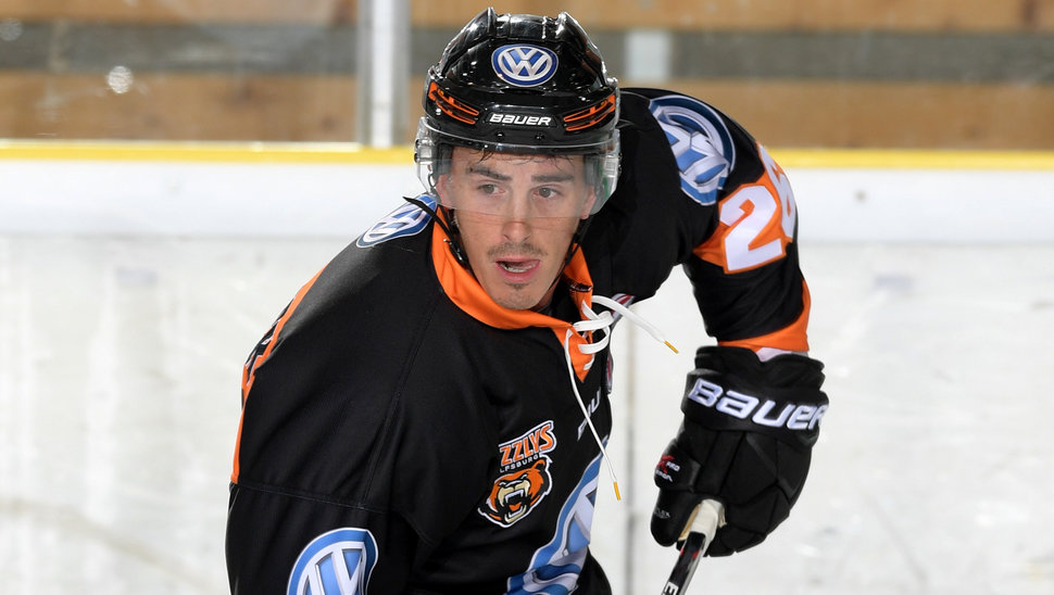 Grizzlys-Stürmer Tyson Mulock kehrt heute Abend an seine alte Wirkungsstätte zurück.