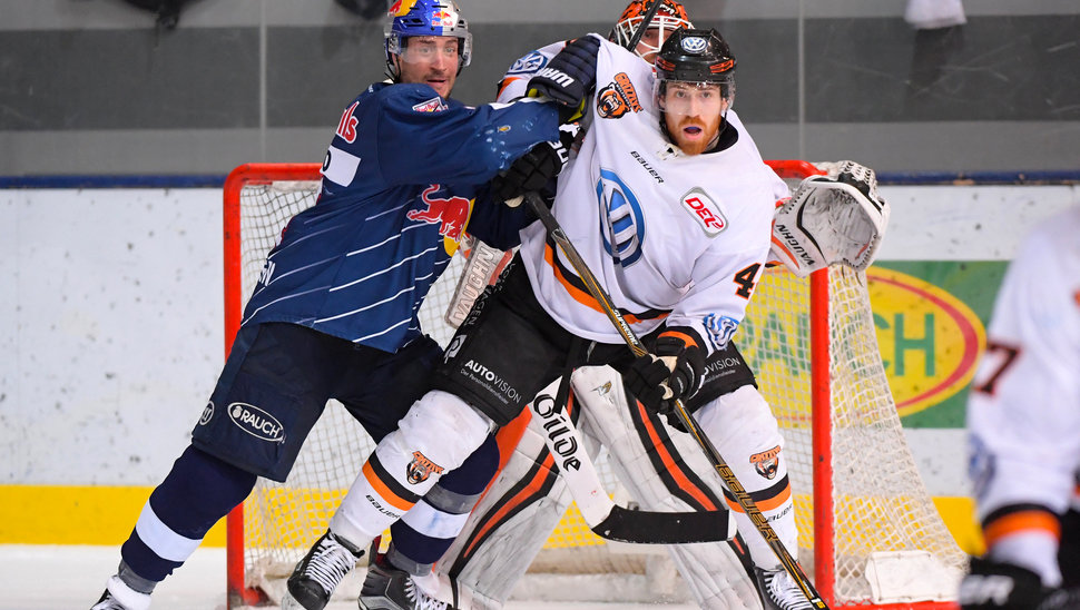 München und die Grizzlys lieferten sich im ersten Spiel einen harten Kampf. Bild: City-Press.