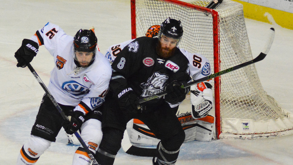 Grizzlys und Ice Tigers treffen am Dienstag in der Eis Arena erneut aufeinander.