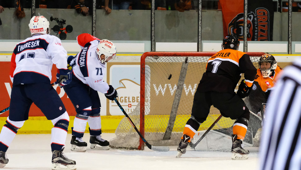 Die Grizzlys stehen im CHL-Rückspiel am nächsten Dienstag vor einer hohen Hürde. | Bild: Citypress24.
