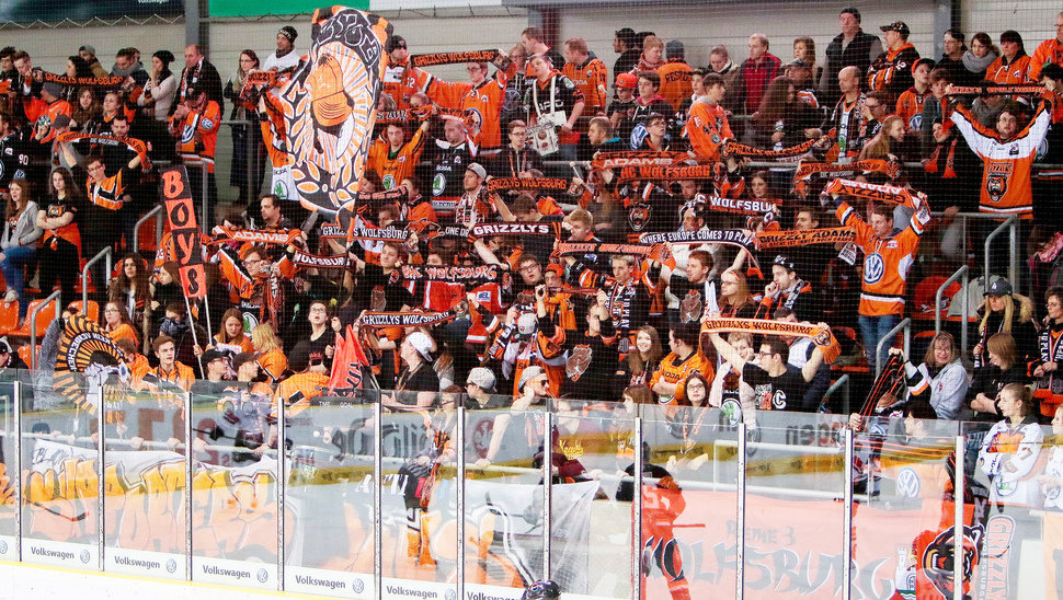 Die Grizzlys-Profis können sich in Düsseldorf über große Unterstützung der eigenen Fans freuen. | Bild: Citypress24.