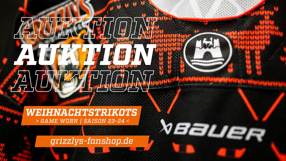News: Grizzlys versteigern Weihnachtstrikots