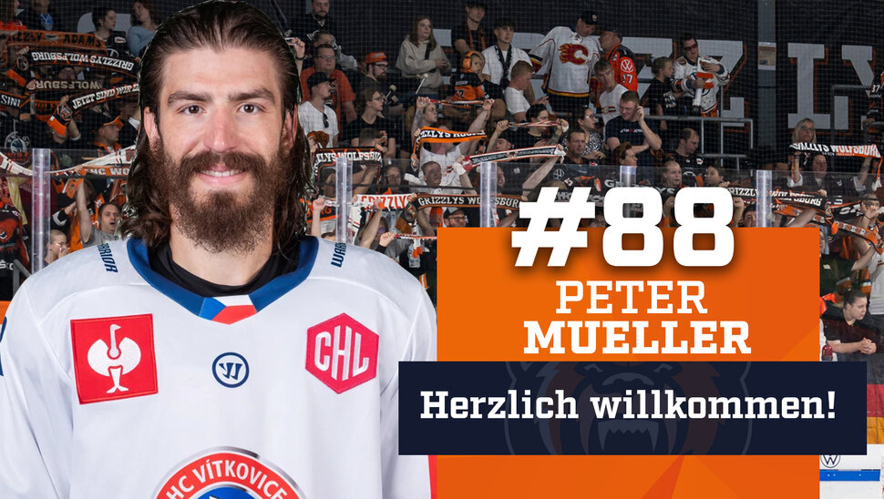 News: Grizzlys verpflichten US-Stürmer Peter Mueller