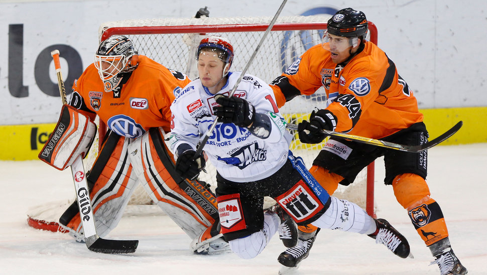 Die Grizzlys konnten sich immerhin einen Punkt gegen Schwenningen sichern. Bild: CP24.