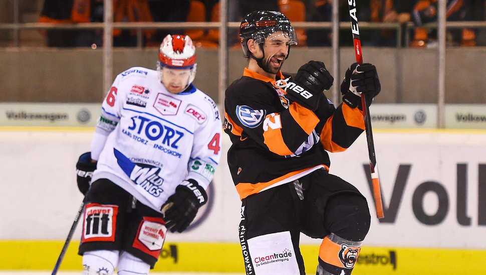 Christoph Höhenleitner und die Grizzlys wollen ihren Fans nach dem Erfolg gegen Berlin einen weiteren Sieg schenken. Bild: CP24.