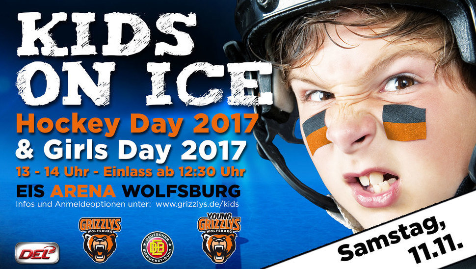 Erstmals in der Historie der Grizzlys findet ein Girls Hockey Day statt. Die Teilnahme ist kostenlos.