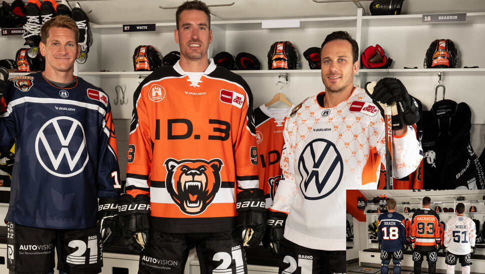 News: Grizzlys stellen Saisontrikots vor