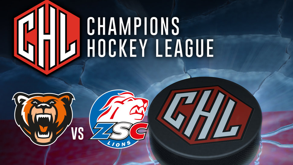 Die Reise der Grizzlys in der Champions Hockey League geht nach Zürich.