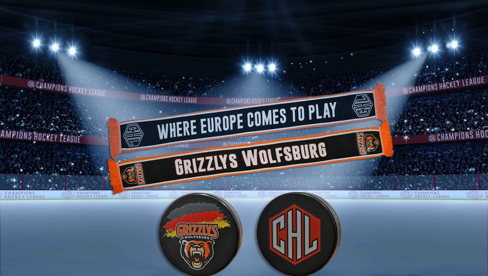 Schal und Puck sind bereits im Fan Shop an der Eis Arena erhältlich. 