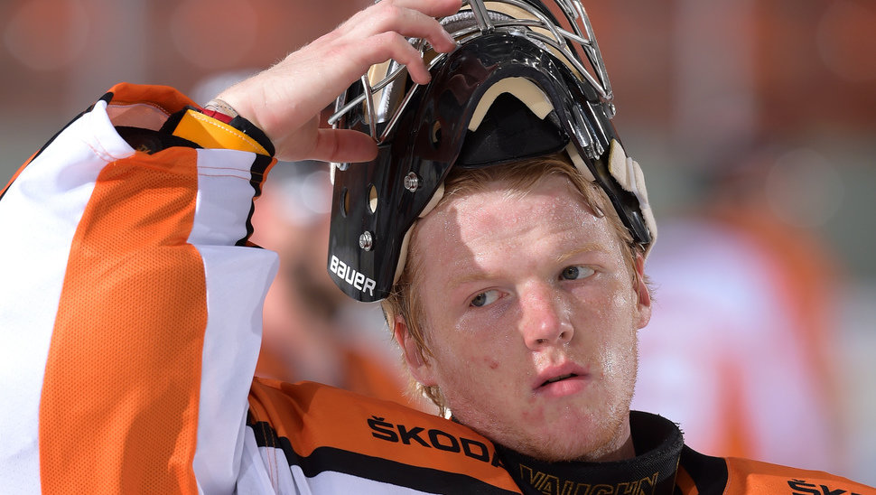 Grizzlys-Goalie Jannis Ersel erhält künftig Spielpraxis bei den Harzer Falken.