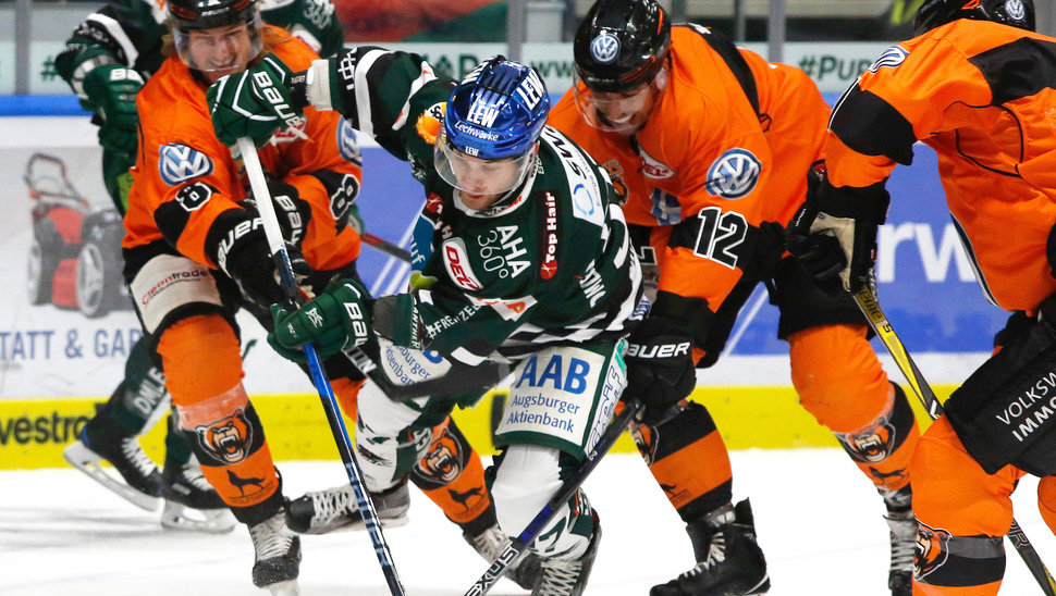Die Grizzlys haben sich am Donnerstagabend durch eine tolle Leistung zwei Zähler in Augsburg gesichert. Bild: Sport-in-Augsburg.