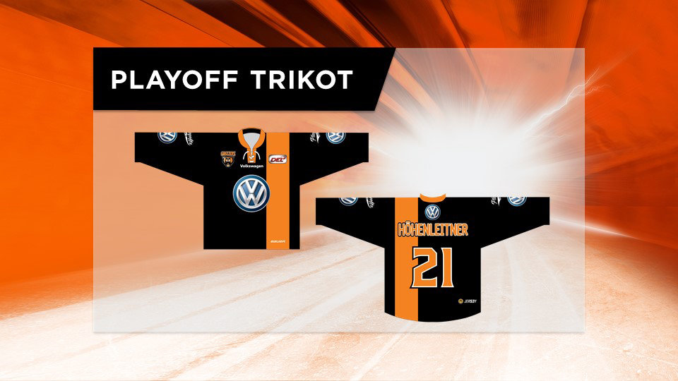 Das Muster der diesjährigen Playoff-Trikots. Weitere Bilder werden kommuniziert, sobald die Trikots da sind.