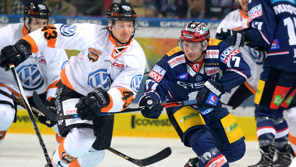 Grizzlys-Stürmer Alex Weiß trifft am Sonntag auf die ehemaligen Kollegen aus Berlin.