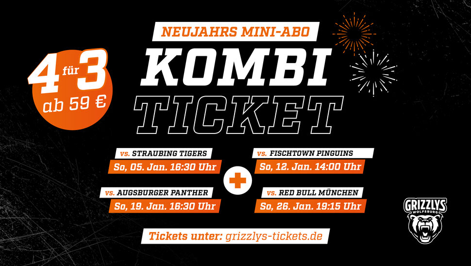 News: Mini-Spar-Abo für alle Heimspiele im Januar