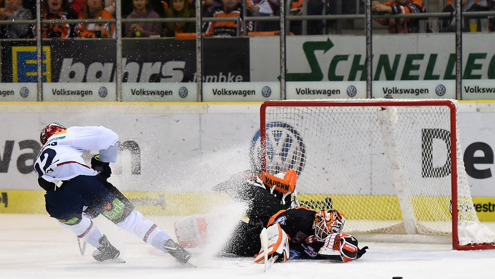 Jerry Kuhn gehörte auch im Spiel gegen Berlin zu den besten seiner Mannschaft. Bild: Citypress24.