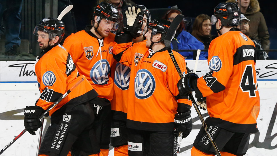 Zwei Spiele, vier Tore: Kamil Kreps und die Grizzlys holten den sechsten Sieg im siebten Spiel. Bild: Steffen Oliver Riese.