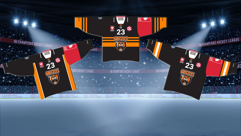Die Fans der Grizzlys können über das Design der CHL-Trikots bestimmen.