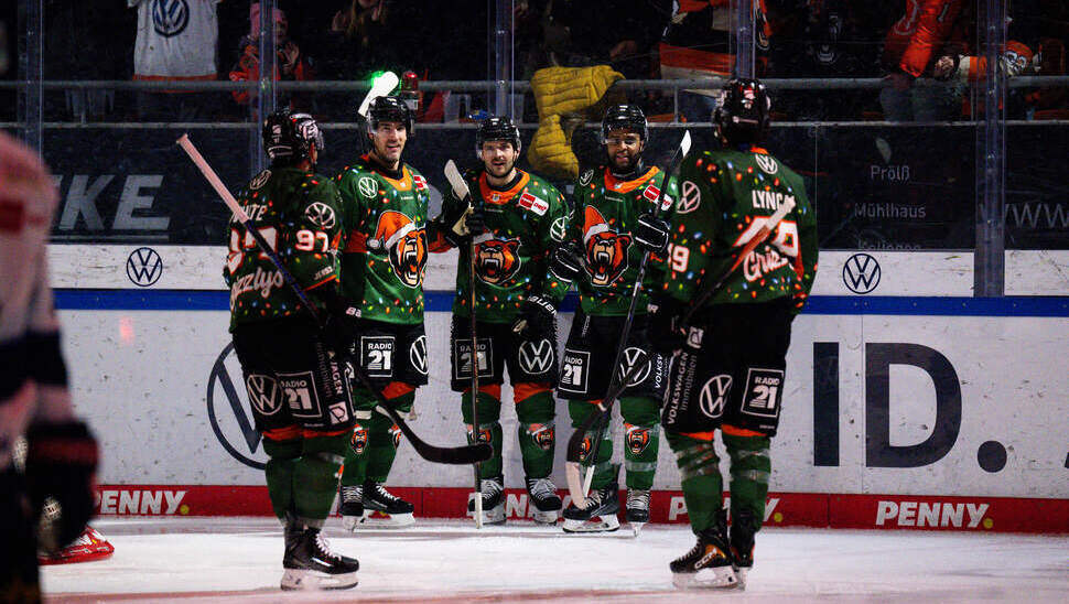 News-Slider: Grizzlys ringen Iserlohn nieder