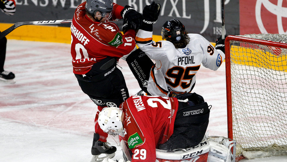 Die Grizzlys können am Sonntag vor eigenem Publikum den Einzug ins Halbfinale schaffen.