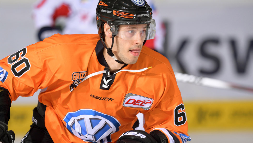 Grizzlys-Stürmer Philip Riefers spielte vor der Saison noch für den Gegner aus Mannheim.
