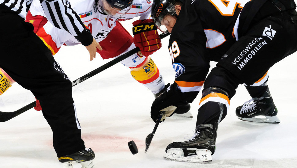 Die Grizzlys wollen die drei Punkte gegen Düsseldorf dieses Mal in der Eis Arena behalten.