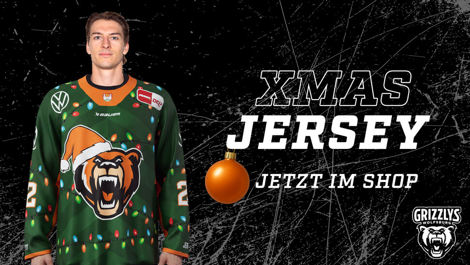 News: Die neuen Grizzlys-Weihnachtstrikots sind da
