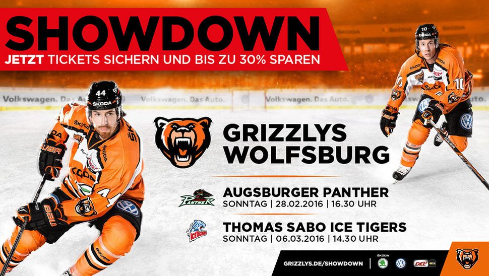 Die Grizzlys Wolfsburg haben für das Hauptrundenfinale attraktive Ticket-Angebote parat.