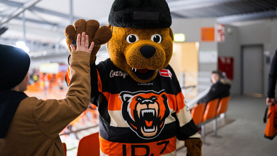 News-Slider: Grizzlys und Autostadt präsentieren Kinderspieltag