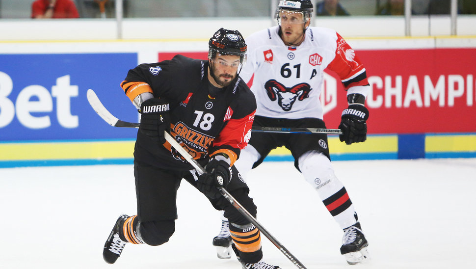 Stephen Dixon und die Grizzlys wollen am Freitag in Banská Bystrica punkten. Bild: CP24.