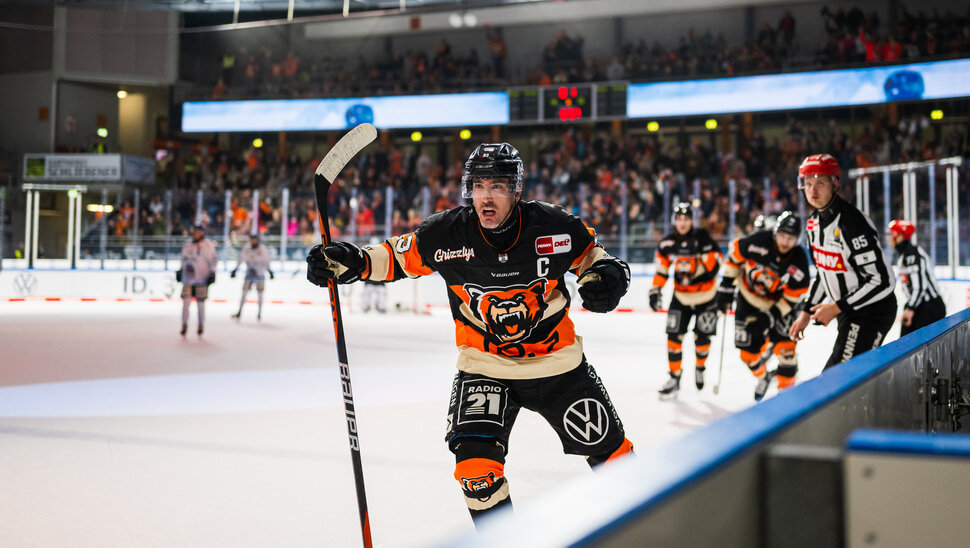 News-Slider: Die Grizzlys starten wieder durch