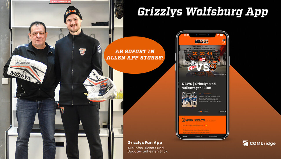 News: Neue Grizzlys App erhältlich