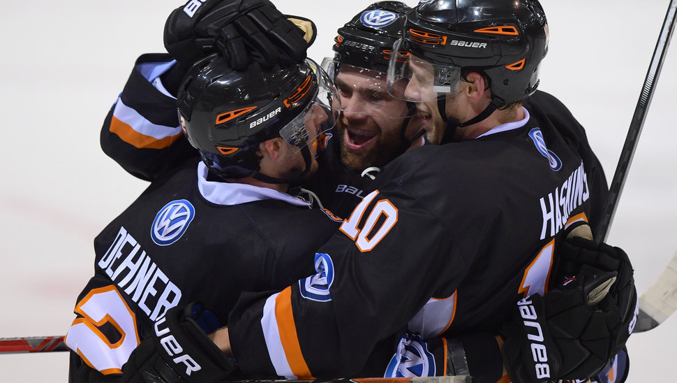 Die Grizzlys wollen auch in den Spitzenspielen gegen Köln und Mannheim jubeln.