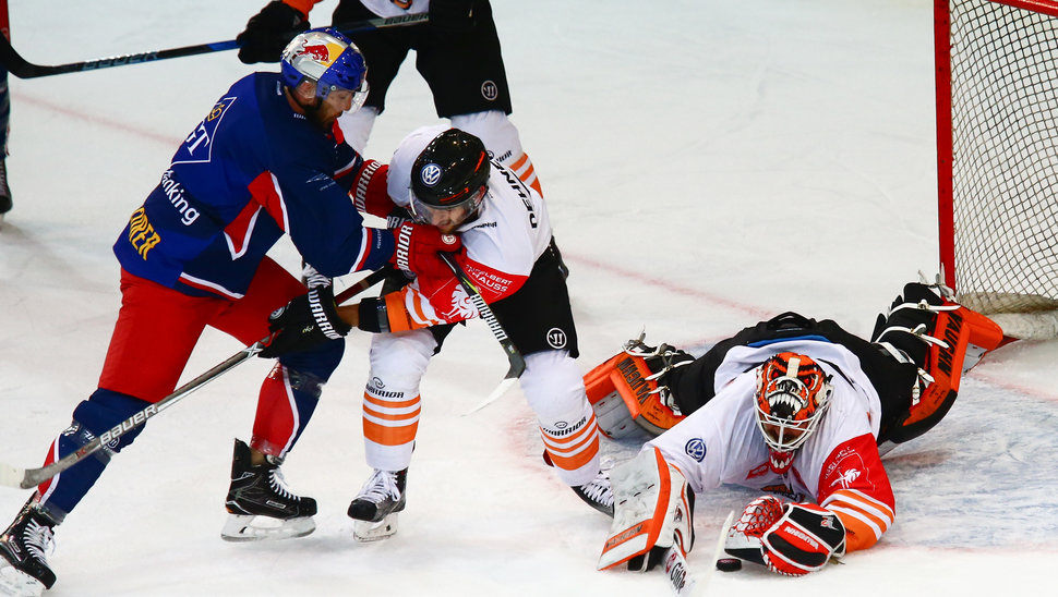 Jerry Kuhn war mit Abstand der beste Akteur in Reihen der Grizzlys. Bild: GEPA.