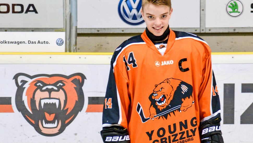Große Freude im Lager der Young Grizzlys: Steven Raabe wurde zum DEB-Sichtungscamp nach Füssen eingeladen.