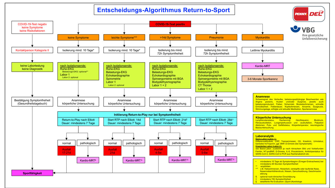 Entscheidungs-Algorithmus Return-to-Sport